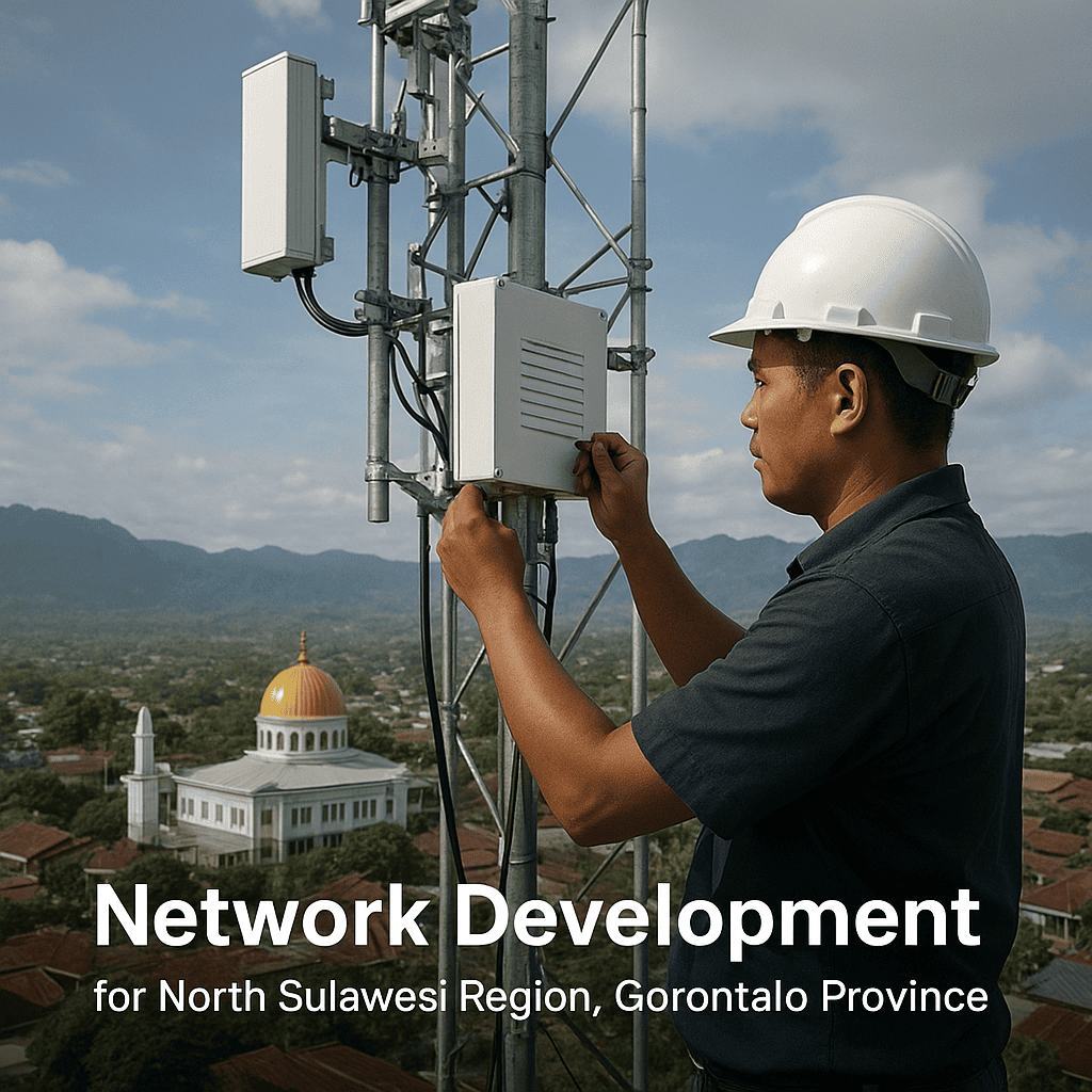 Core Digital Network Project - Network Development for North Sulawesi Region, Gorontalo Province